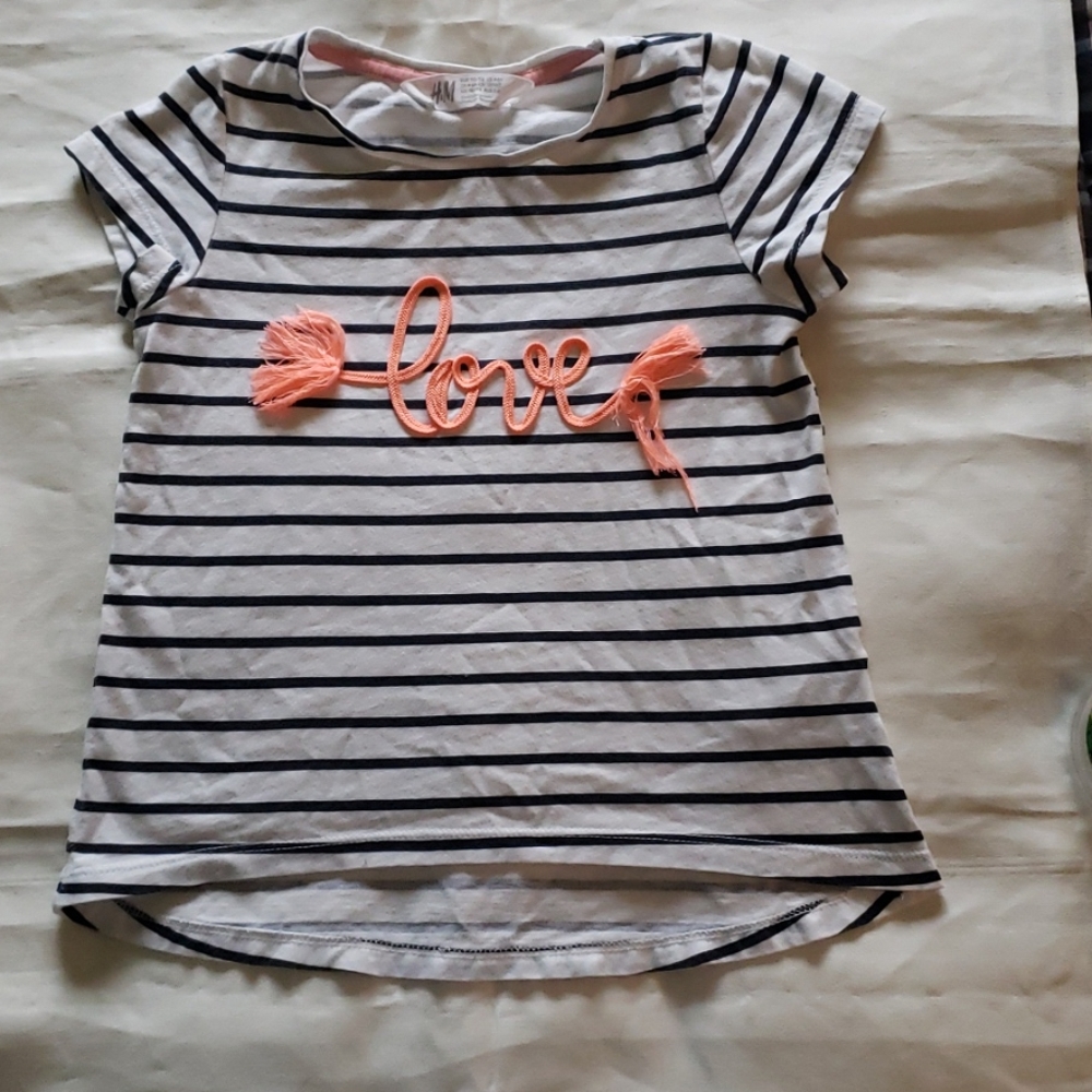 H & M girls t shirt